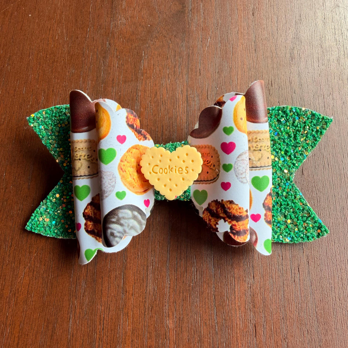 Girl Scout Cookie Hair Bow