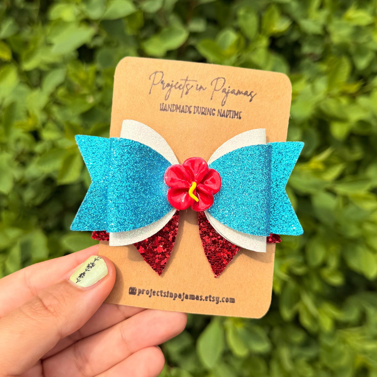 Puerto Rican Pride Hair Bow | Boricua Bow