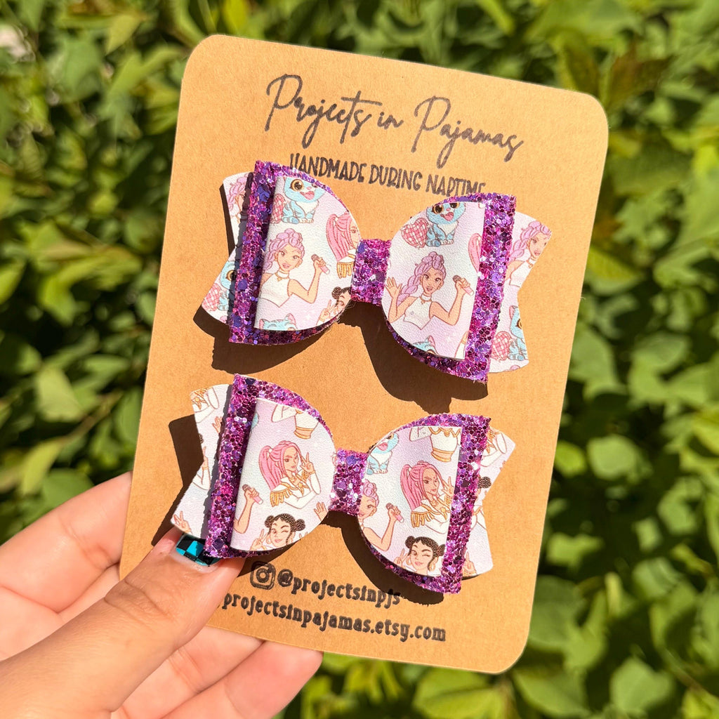 Kpop Inspired Hair Bow