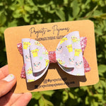 Pastel Anime Monster Hair Bow