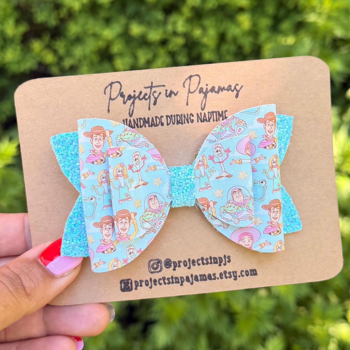 Pastel Toys Hair Bow
