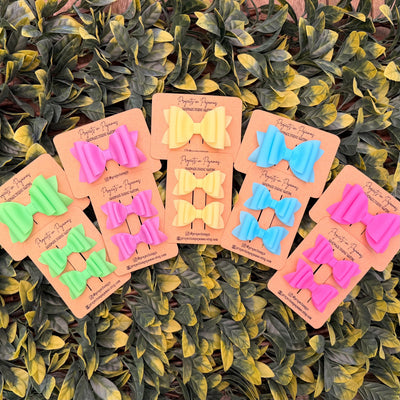 Waterproof Jelly Hair Bows