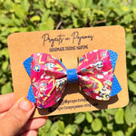 Rescue Pup Inspired Hair Bow | Halloween Glitter Bows